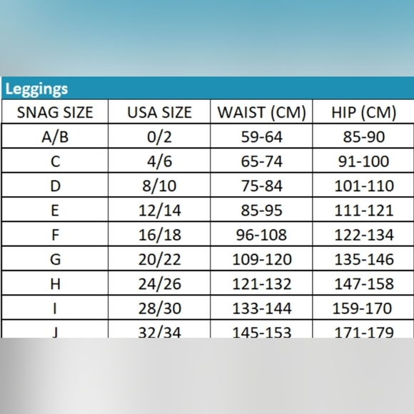 Snag Squat Proof Long Leggings - Black, Size H (24-26) Black - Picture 6 of 6